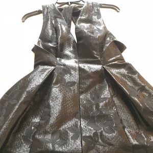 Topshop black cocktail dress